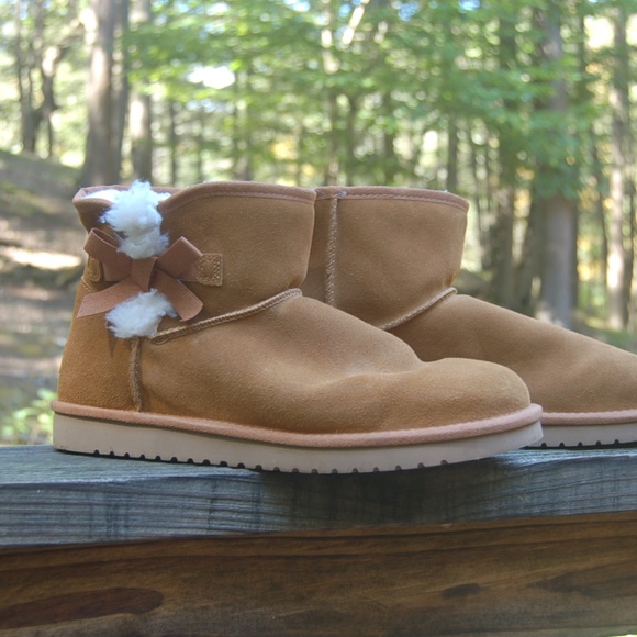 UGG Koolaburra Women's Koola Short Fashion Boot US 11 - Chestnut - Picture 1 of 9